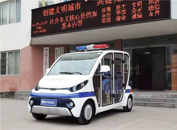 敞开式电动巡逻车